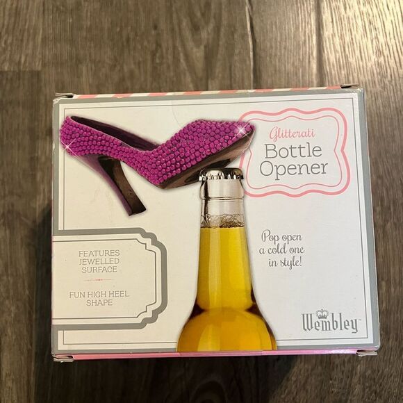 Glitterati Heel Bottle Opener - Picture 2 of 3